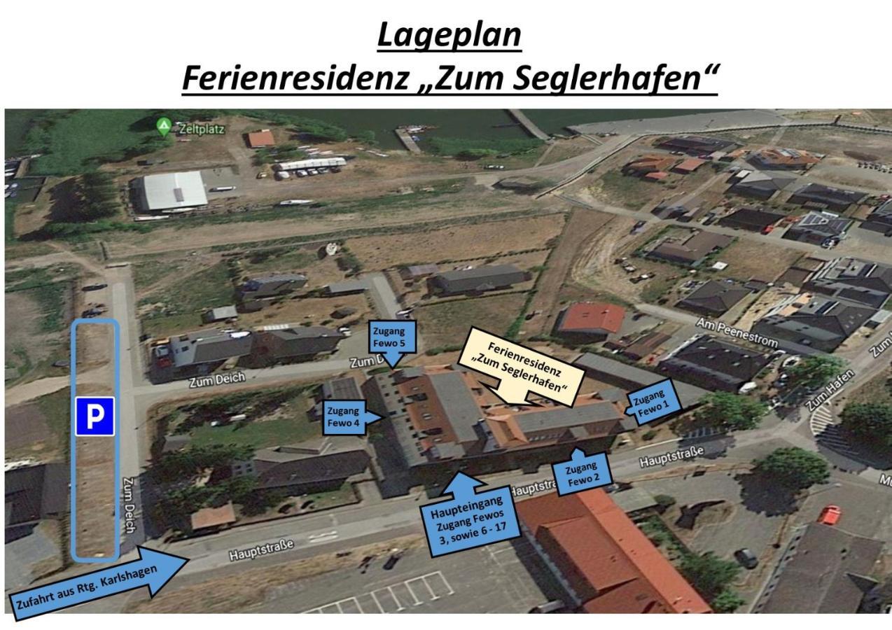 Residenz Zum Seglerhafen-St Appartement Peenemunde Buitenkant foto